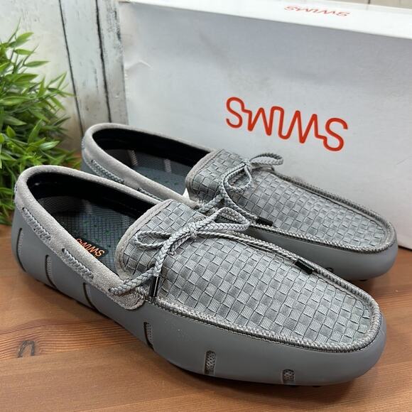 Swims Men's Woven Driver Loafers Size 8 - Picture 3 of 12